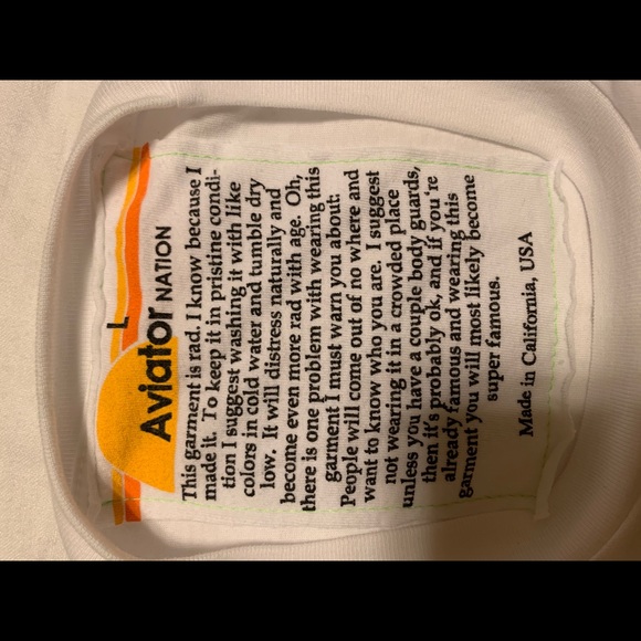 Aviator Nation T shirt - Picture 3 of 3